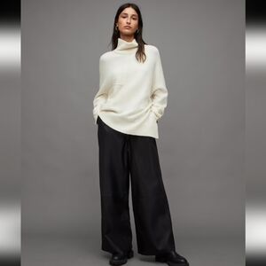 All Saints Lock Roll Neck Relaxed Fit Sweater